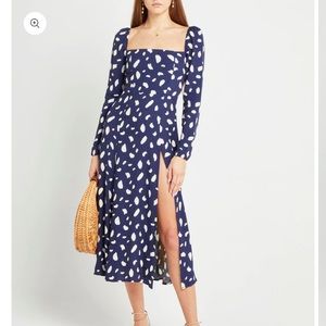 Reformation Sigmund Dress *DUP* Splatter from Few Moda